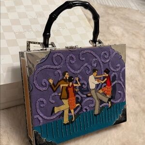 Bueno Wearable Art Cigar Box Bag (double-sided multi-color design)